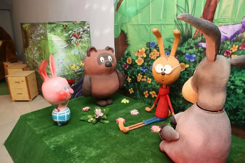 Мультгерои выставка